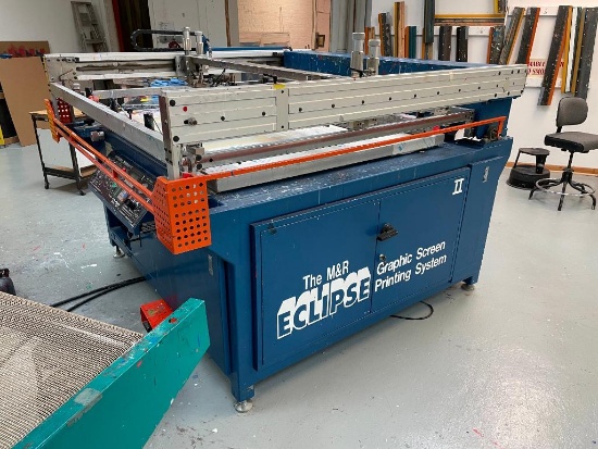 The M&R Eclipse Graphic Screen Printing System