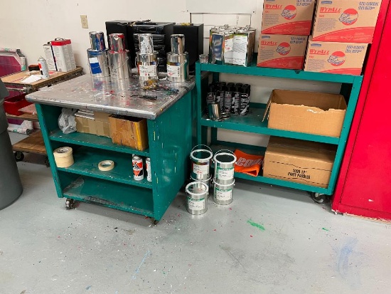 Rolling Work Table and Mobile Cart