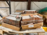 24 Boxes, Marion Ceramics 9/16 Vee Brick Flats, 7-1/2in x 2-1/4in, Color 0300