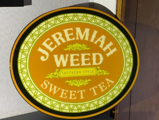 Jeremiah Wood Sweet Tea Masonite Sign - 19in x 16in