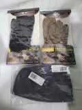 Lot of 3 Condor Tactical Gloves Size 11 & Watch Cap