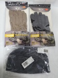 Lot of 3 Condor Tactical Gloves Size 10 & Watch Cap