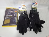 Lot of 3 Condor Fleece Multi-Wrap & First Tactical Gloves Size L