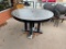 Wood Patio Table, 48in Diameter