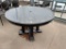 Wood Patio Table, 48in Diameter