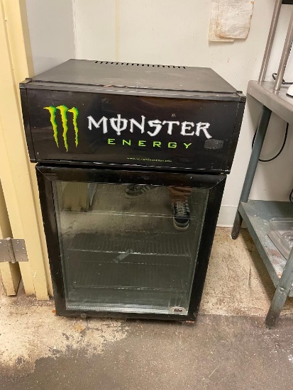 Glass Door Merchandiser Beverage Cooler Model: G-6C, Single Door Beverage Cooler