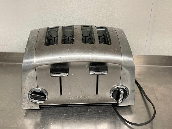Cuisinart Model: CMT-400P 4-Slice Toaster, Cast Metal
