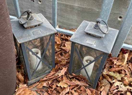 Two Industrial Lanterns