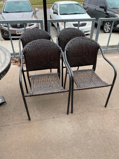 Lot of 4 Patio Chairs, Sold by the Chair xs 4