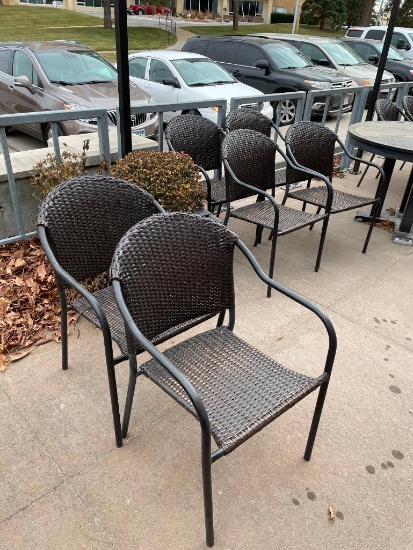 Lot of 6 Patio Chairs, Sold by the Chair xs 6