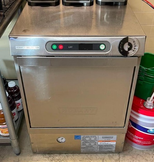 Hobart Model LXIC NSF Under-Counter Commercial Dishwasher w/ Dishwasher Rack