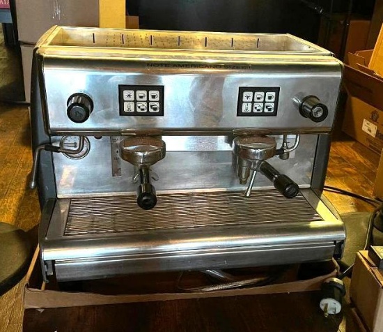 Sorrento Michelangelo 2 Group Espresso Machine, Manual, 2 Porta-Filters, Includes Copy of Manual