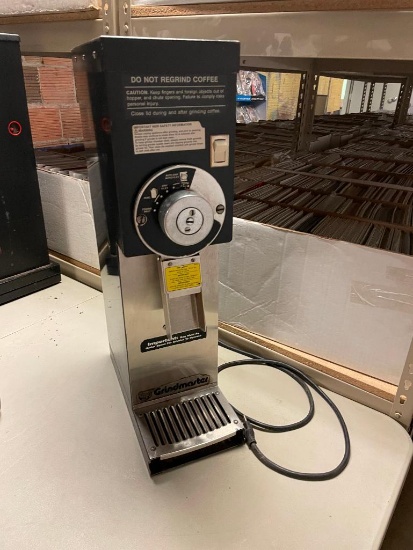 Commercial Coffee Grinder, Missing Top Lid and Drip Tray