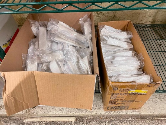 Wrapped Plastic Cutlery