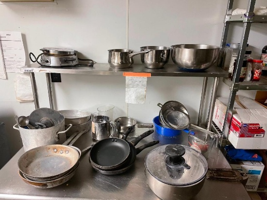 Large Group of Misc. Kitchen Pots and Pans, See Pictures for Detail