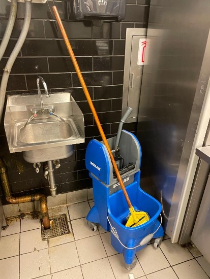 Ecolab Mop Bucket and Mop