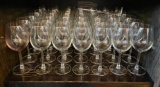43 Large Wine Glasses