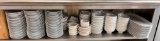 Large Group of Restaurant China, Unusual Pieces, See Images for Details
