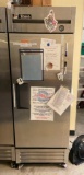 True Model T-19 NSF Commercial Stainless Steel Single Door Refrigerator, Mobile, Works Great