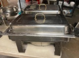 Two Full Size Chafing Pans, Complete