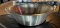 Large Stainless Steel Serving Bowl, NSF, 22in Wide, 6.5in Deep