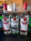 3 Sealed Bacardi Rum 1 Liter Bottles, Raspberry, Dragonberry & Superior Rum