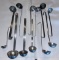 Group of Stainless Steel Ladles 1oz to 4oz