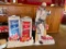 Bud Light and Coors Light Cardboard Standee Advertising Displays, Like New Condition