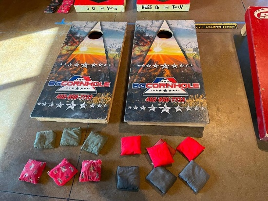 BG Cornhole / Bags Platforms w/ Bags
