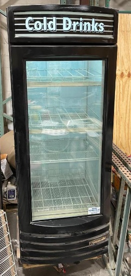 Beverage-Air Model: MM27 Glass Door Merchandiser Cooler - Not Cooling, May Need Compressor As-Is