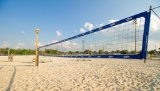Outdoor Volleyball Court Net, Boundary Lines, Standards