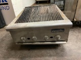 Imperial 4-Burner Gas Charbroiler, Countertop Model, 21in x 20in Cook Surface