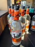 6 Sealed Liter Bottles - Juarez Triple Sec