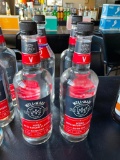 4 Sealed 1 Liter Well-Made Vodka Bottles, 80 Proof, 40% Alcohol, Gluten Free