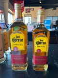 2 Sealed Jose Cuervo Especial Blue Agave Gold Tequila, 1 Liter, 750ml Bottles
