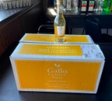 Case of 24 Gallo Family Chardonnay California Wine - Bottles are 187ml