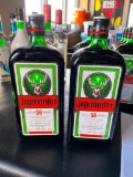 2 Sealed Jagermeister 1 Liter Bottles