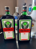 2 Sealed Jagermeister 1 Liter Bottles