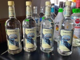 4 Sealed Barton Light Rum 1 Liter Bottles
