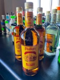 3 Sealed Phillips Blended Whiskey 1 Liter Bottles