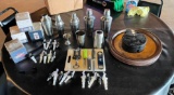 Large Selection of Bartender Supplies, Shakers, Pourers, Trays, Salter, Coasters, Cutting Board,