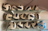 15 Used Volleyballs
