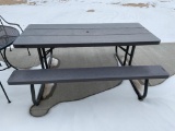 HD Lifetime Picnic Table, 71in x 30in