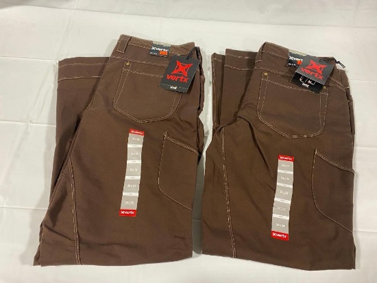 (2) Vertx Hyde Pants Men's 34 in x 34 in