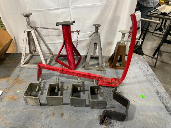 Jack Stands, Clamps