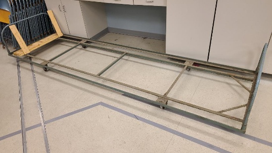 Mobile Metal Chair Rack