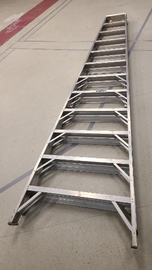 Werner Duty-Master Model 412 A-Frame Ladder, 12ft, Aluminum