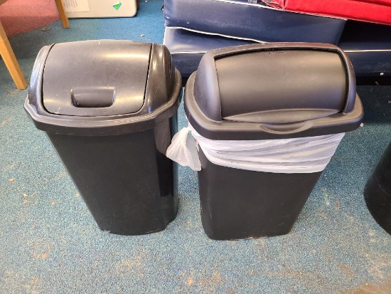 Two Trash Cans