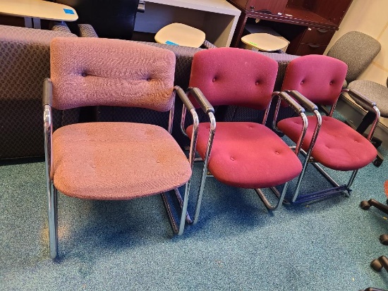 3 Lobby Chairs