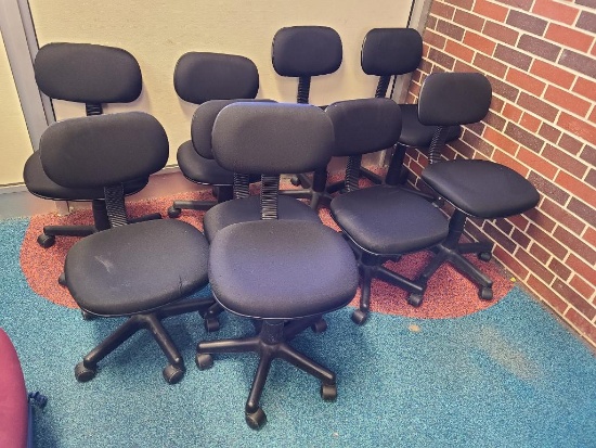 8 Matching Task Chairs